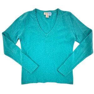 Olivia & Grace | Women’s 100% Cashmere V-Neck Sweater - Size M